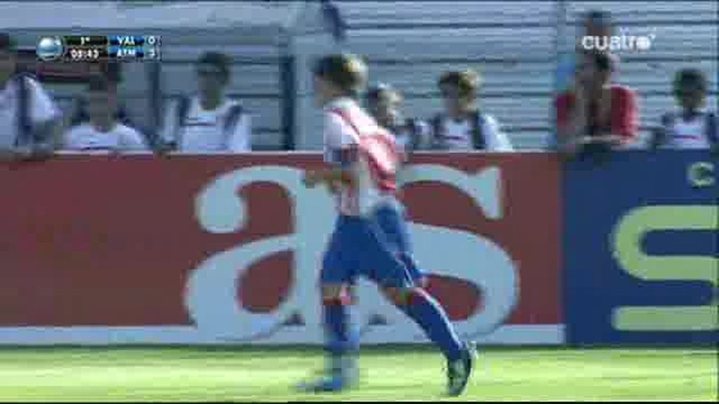 Golazo de Luis Hernáiz para el Atleti