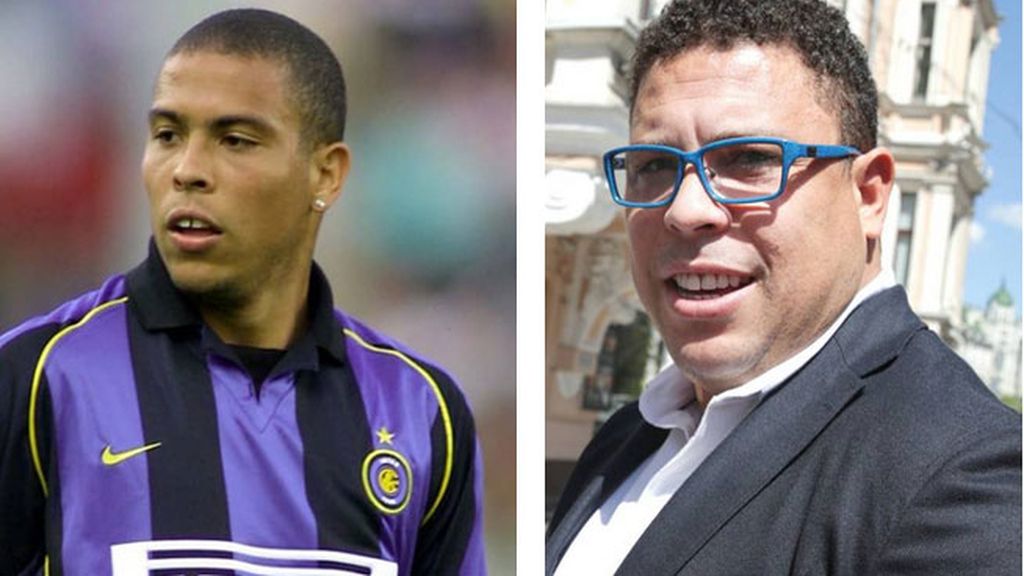 Ronaldo, irreconocible con unos kilos de más