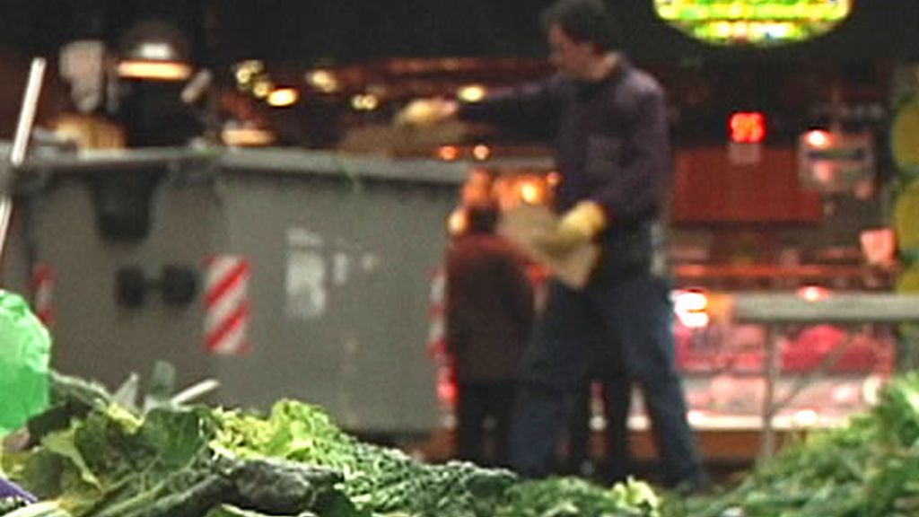 Verduras en la calle