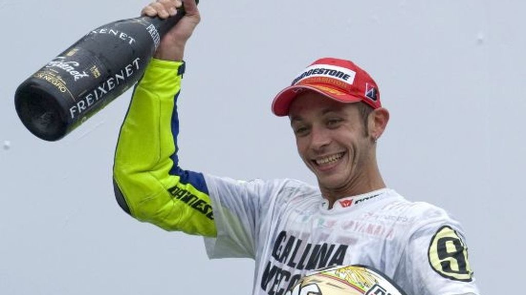 Rossi celebra su noveno Mundial