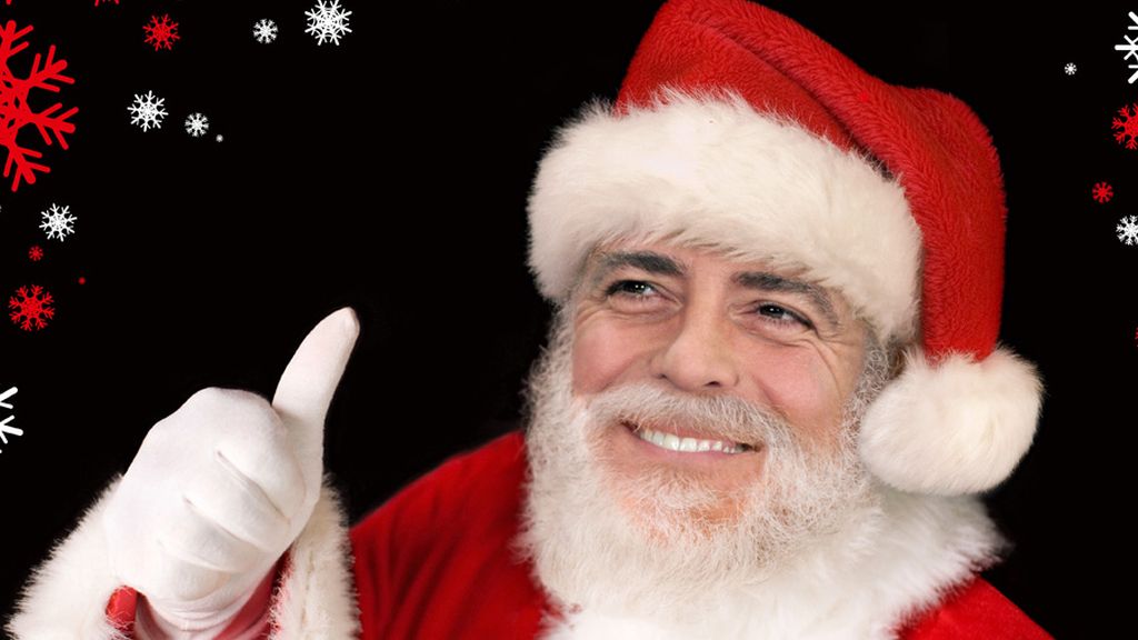 El actor George Clooney posando en Londres