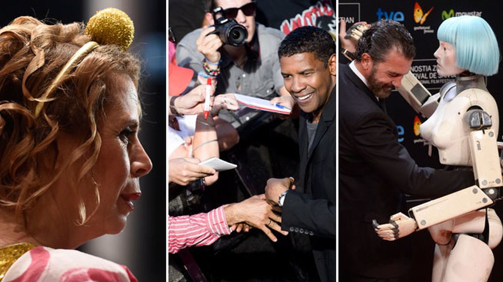 El momento fan de Denzel Washington, el momento diadema de Ágata Ruiz de la Prada...