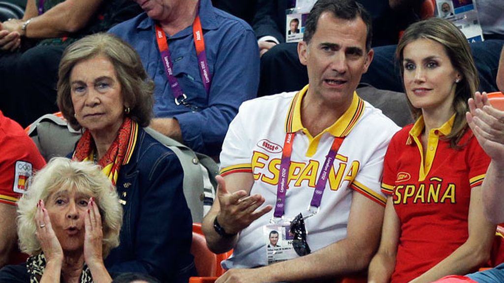 Los príncipes apoyan el deporte español