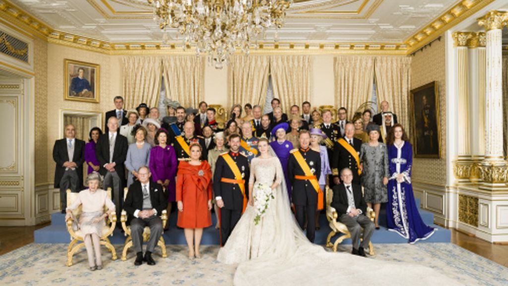 La foto de familia del enlace