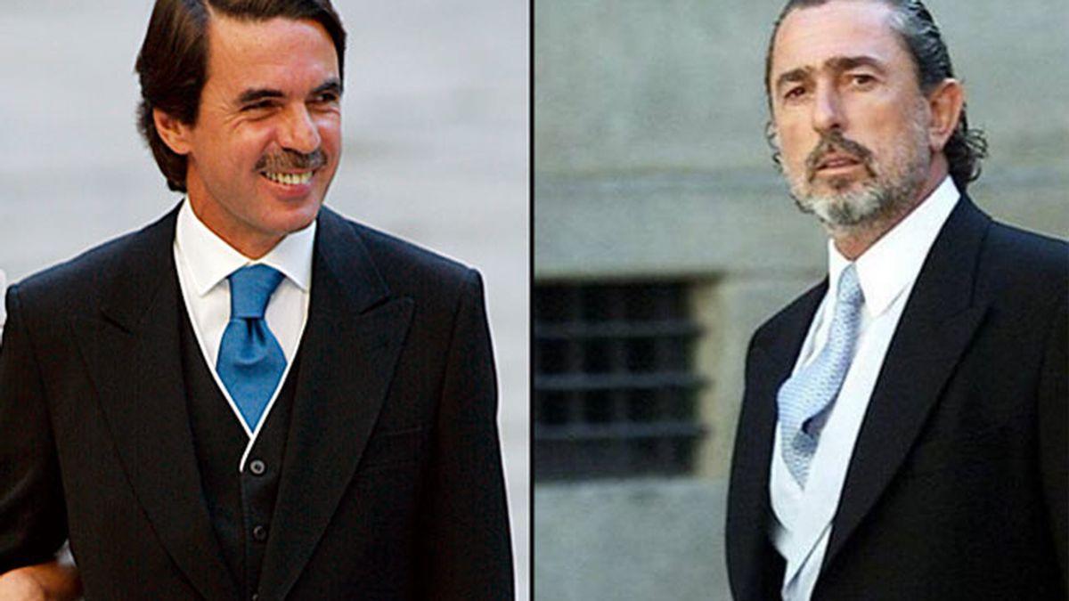 José María Aznar y Francisco Correa José María Aznar y Francisco Correa