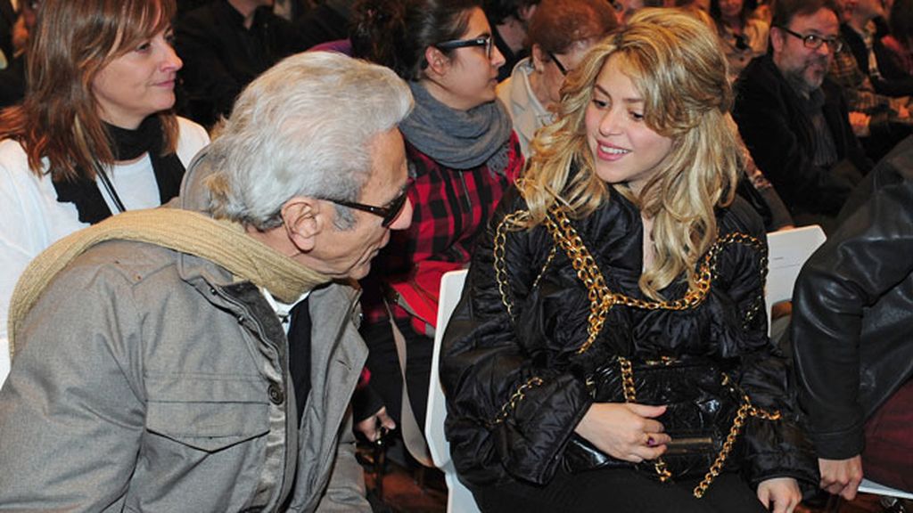 El bueno rollo entre Shakira y padre