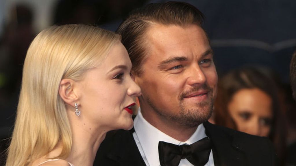 Los actores Leonardo DiCaprio y Carey Mulligan
