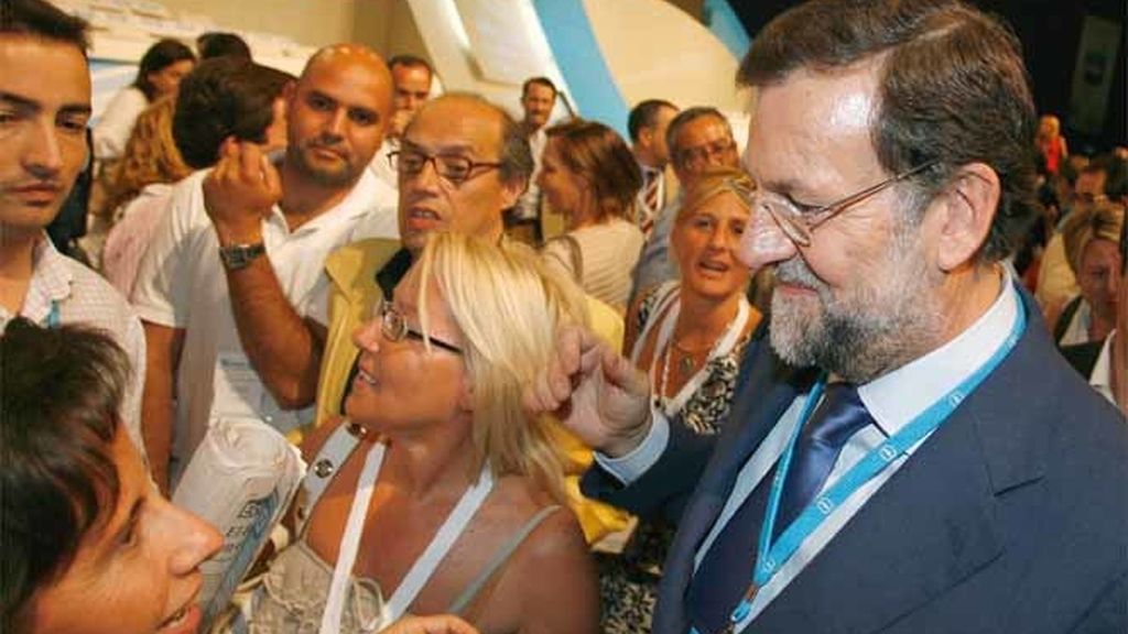 Rajoy en un mitin