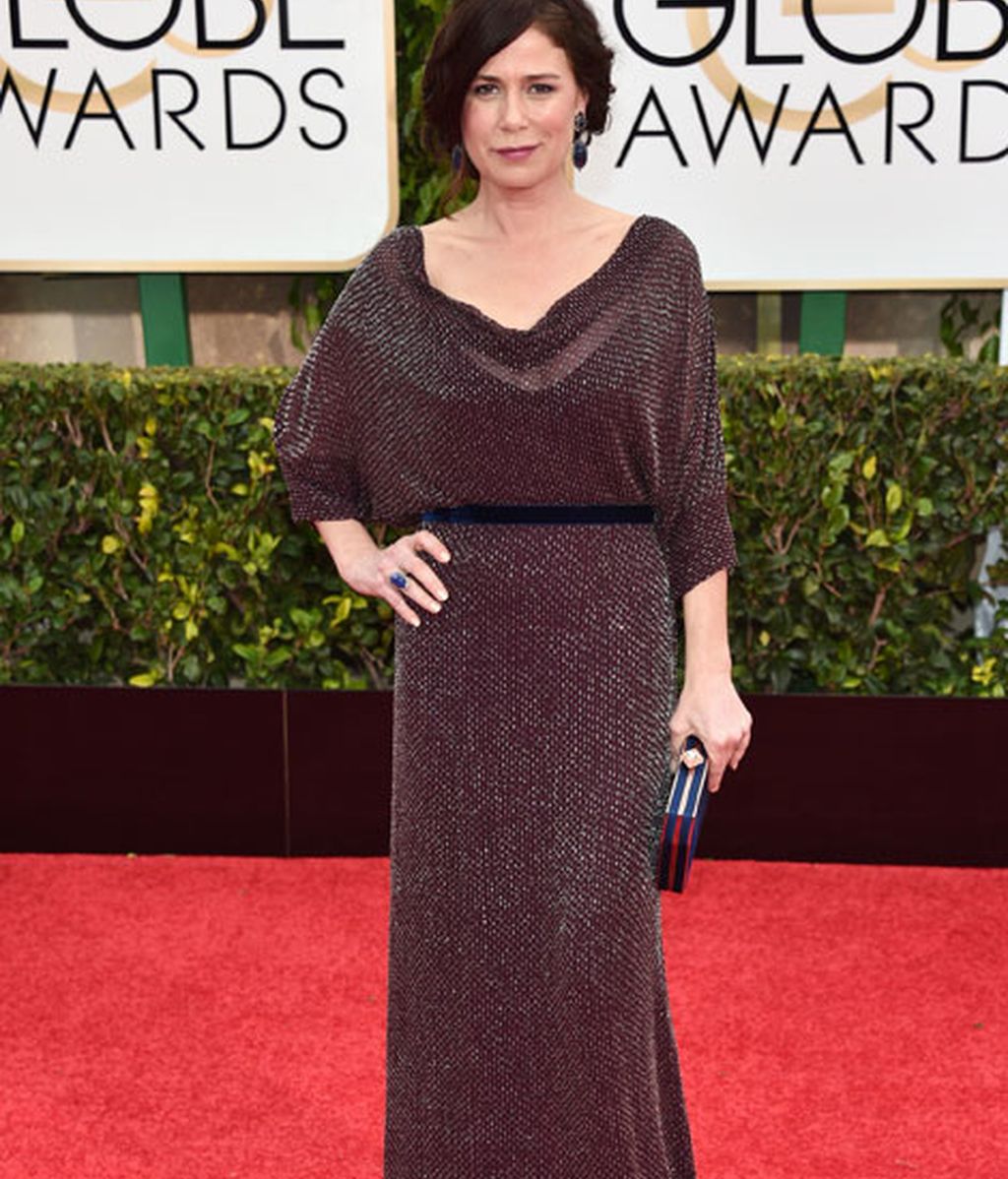 Las actrices arriesgan poco en la alfombra roja de los Globos de Oro