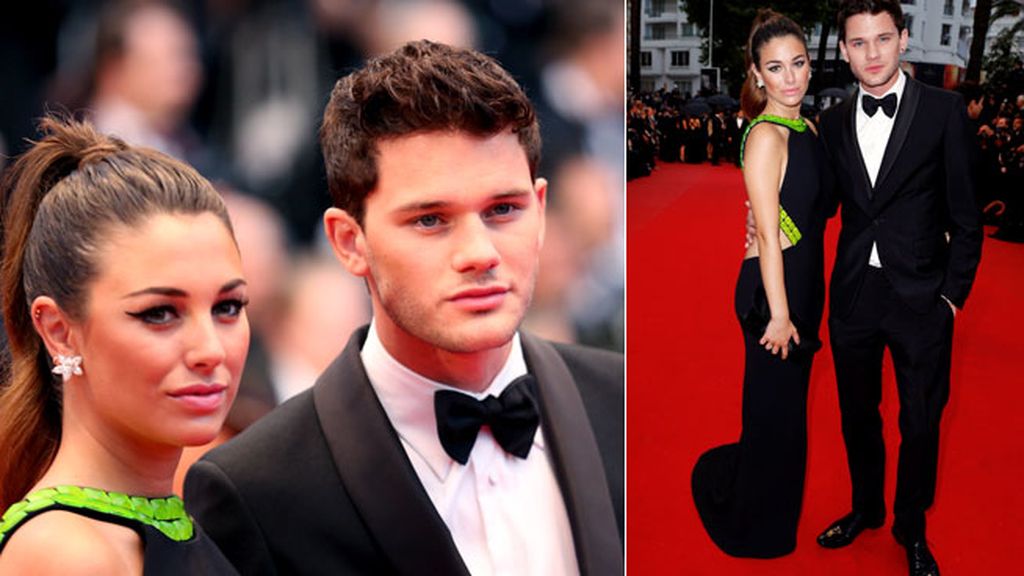 Blanca Suárez, acompañada por Jeremy Irvine
