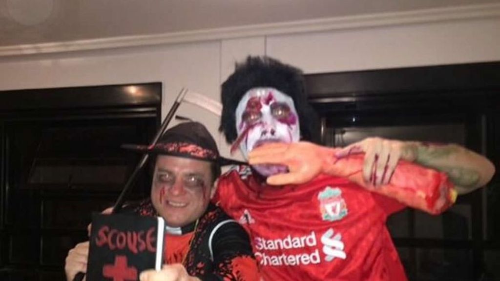 Muchos aprovecharon la noche de Halloween para sacar los dientes