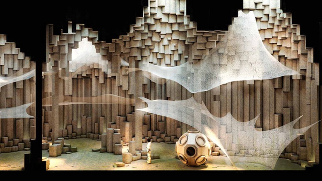 Máquinas que usarían energía solar para construir casas