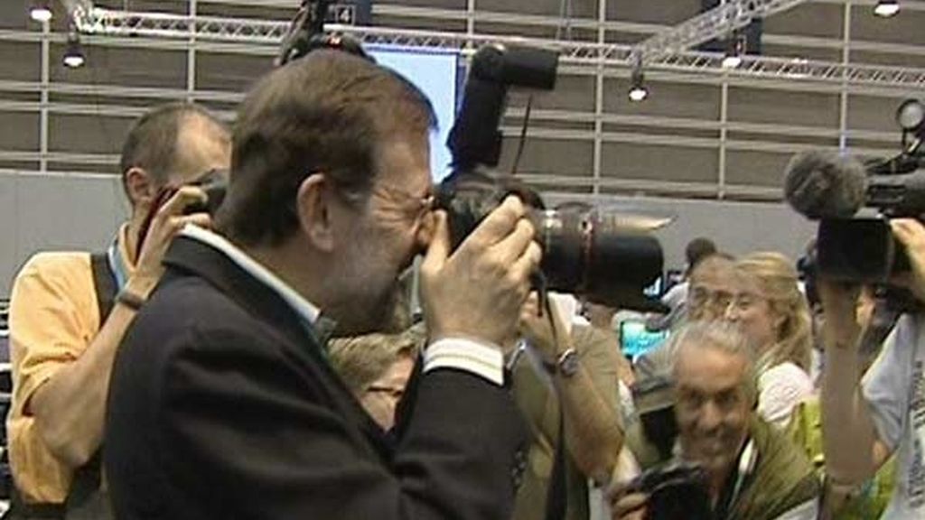 Llegada de Rajoy a Valencia