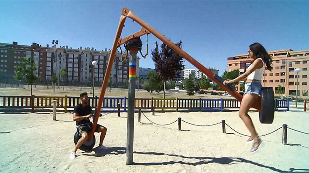 Nueve minutos hablando y uno besándose