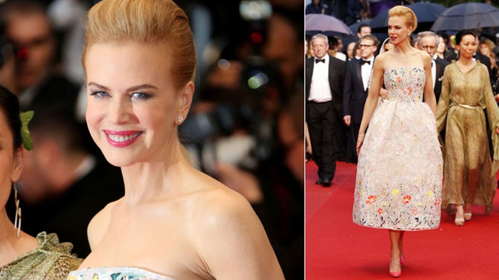 Nicole Kidman deslumbró con un diseño de Christian Dior