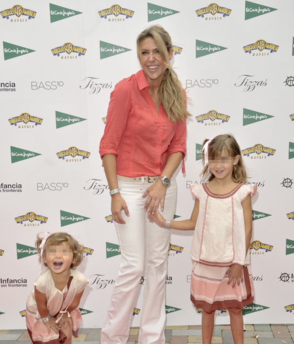 Patricia Olmedilla se hizo una divertida foto con sus hijas