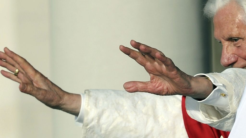 Benedicto XVI en la Jornada Mundial de la Juventud en Madrid. Foto: EFE