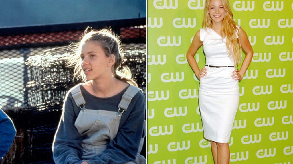 Blake Lively y Scarlett Johansson, las dos rubias más importantes de Ryan Reynolds