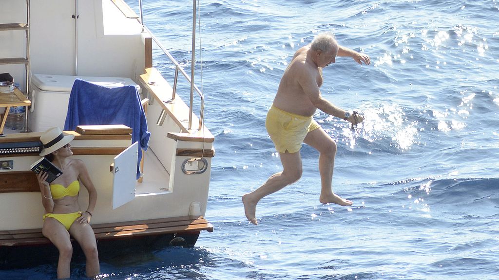Rodrigo Rato y su novia, vacaciones en alta mar