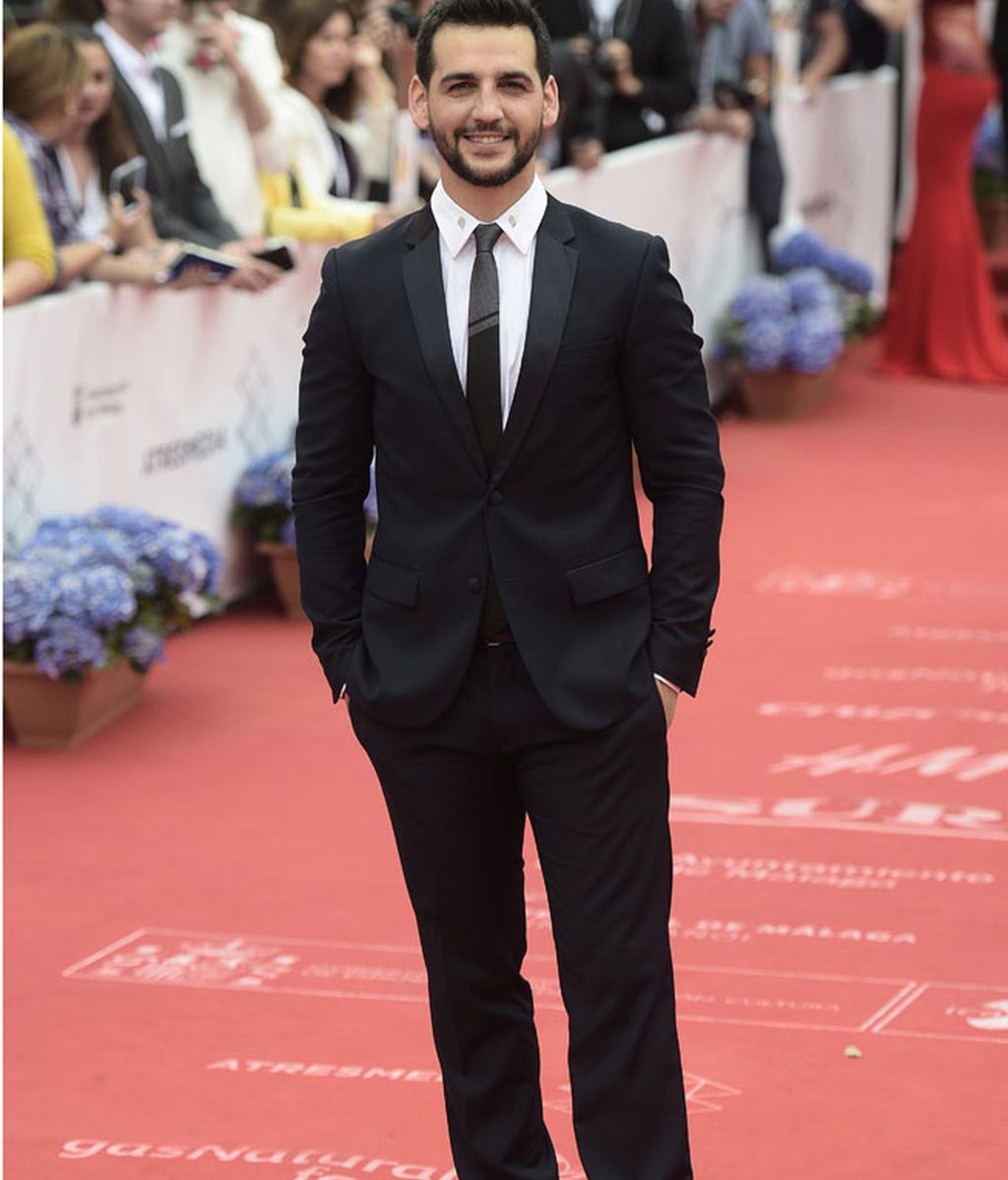 Fran Perea no quiso perderse la clausura del Festival de Málaga