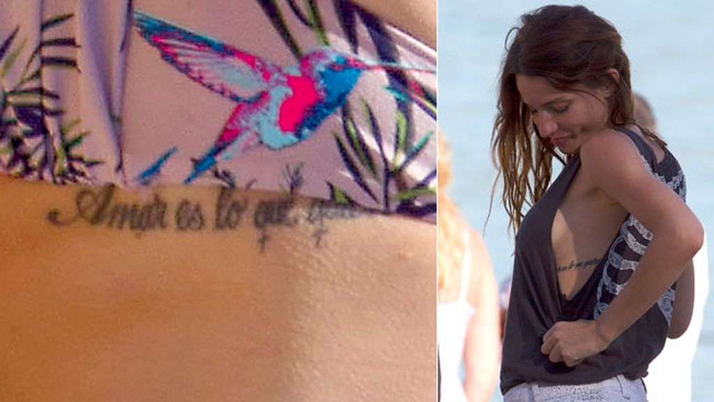 Romina Bellucccio, Megan Fox, Miley Cyrus... los tatuajes de frases lapidarias de las celebs