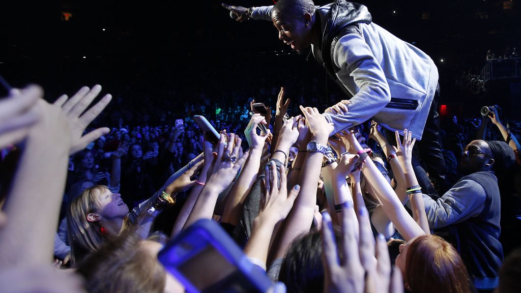 B.o.B enloquece al público del 'Jingle Ball'
