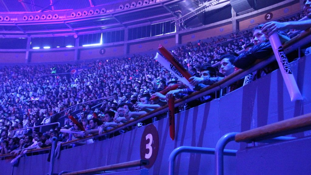 Ambientazo en Vistalegre para la final de primavera
