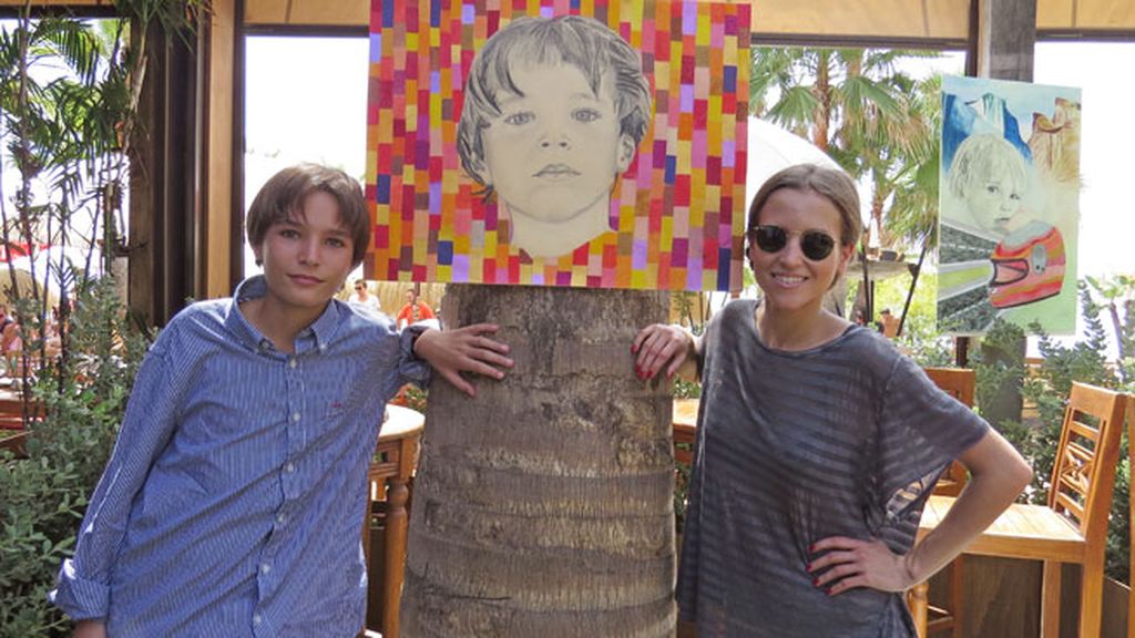 Ana Fernández y Santi Trancho se divierten en Marbella