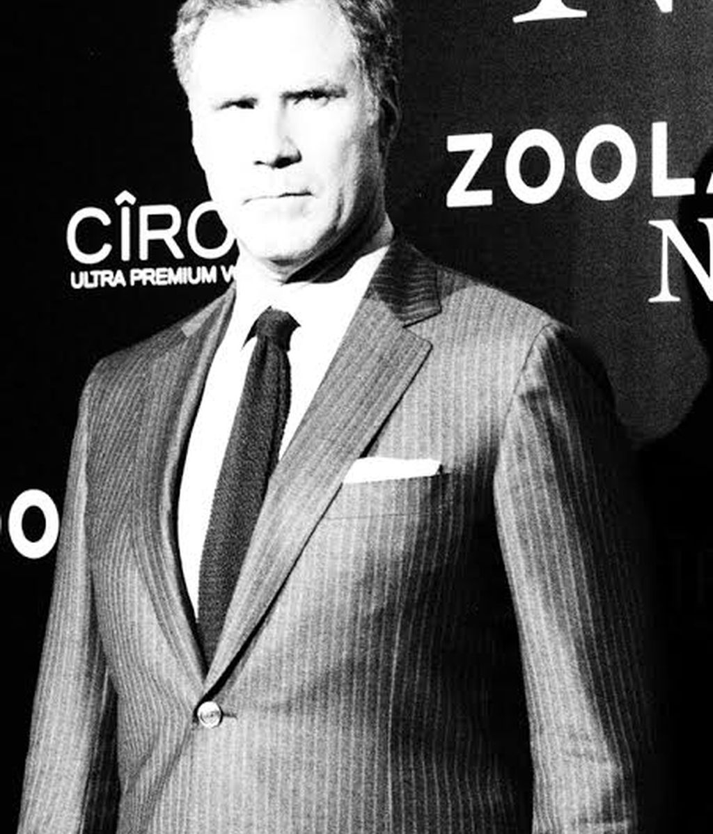 Will Ferrell no cambió el gesto en todo el photocall