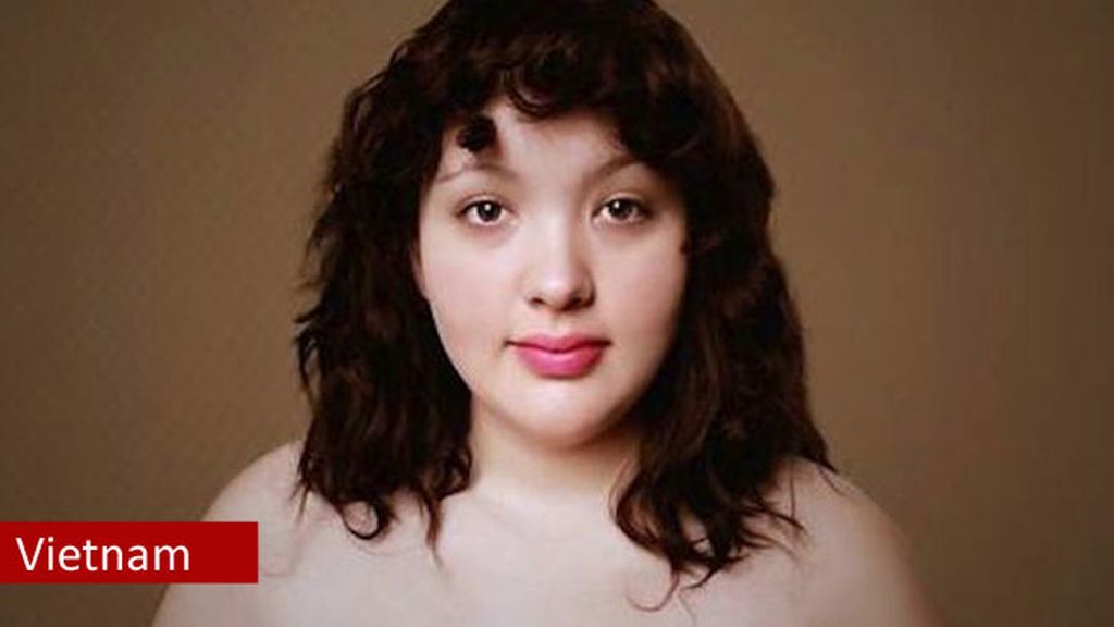 Una foto y un retoque diferente en cada país