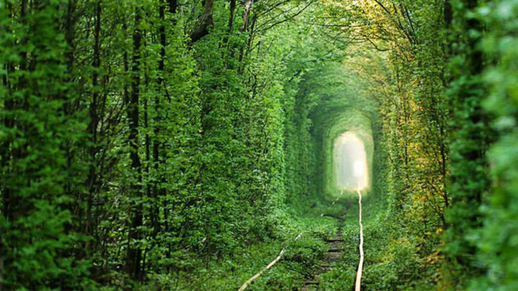 Tunel del amor, Klevan, Ucrania