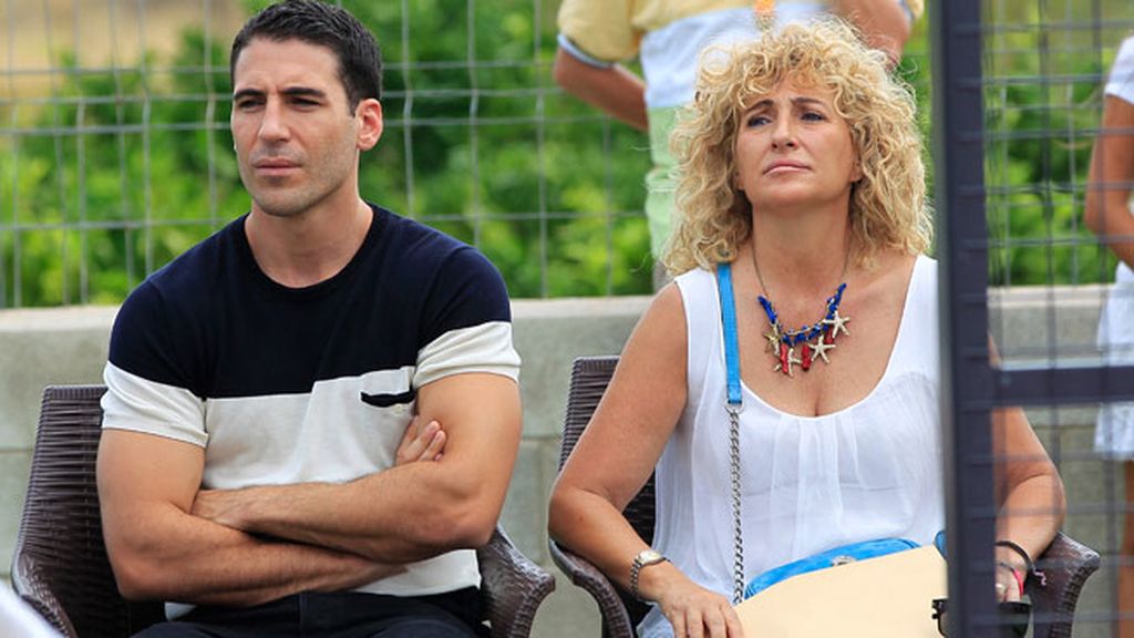 Su madre, su gran apoyo en los malos momentos