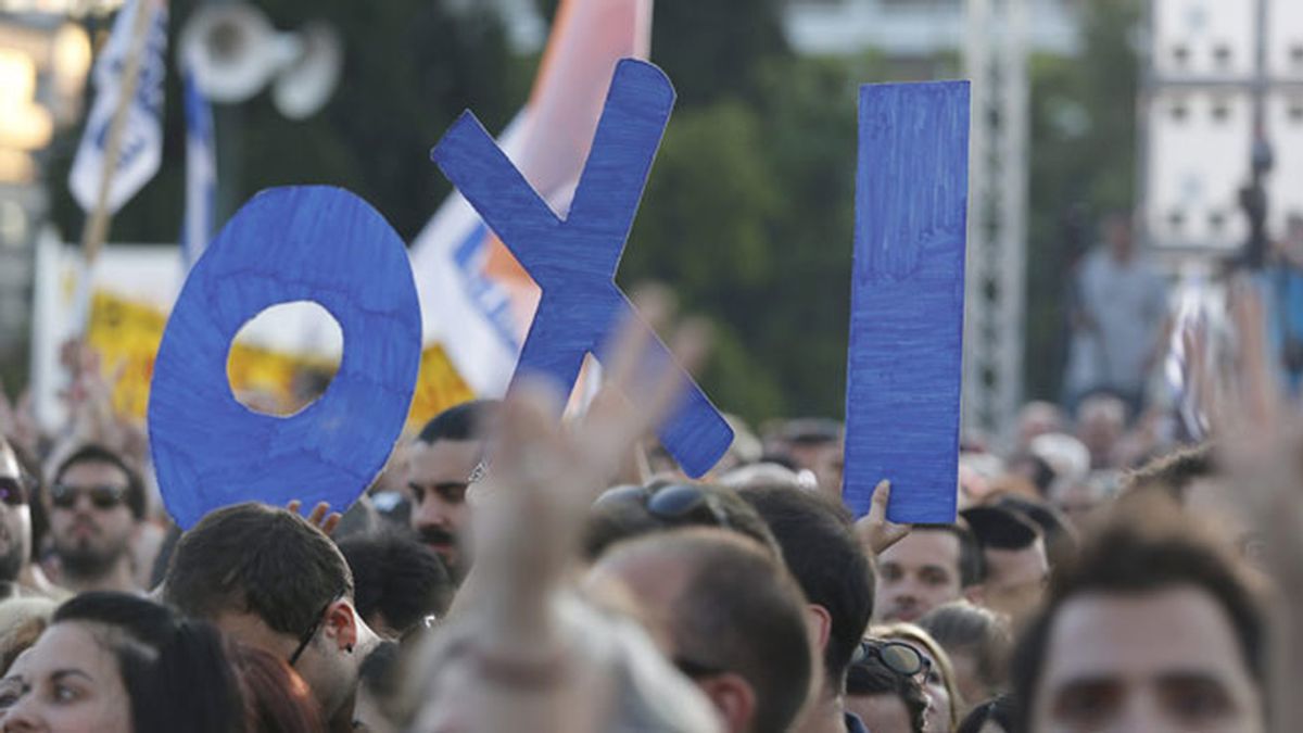 Los sondeos pronostican la victoria del 'no' en el referéndum griego