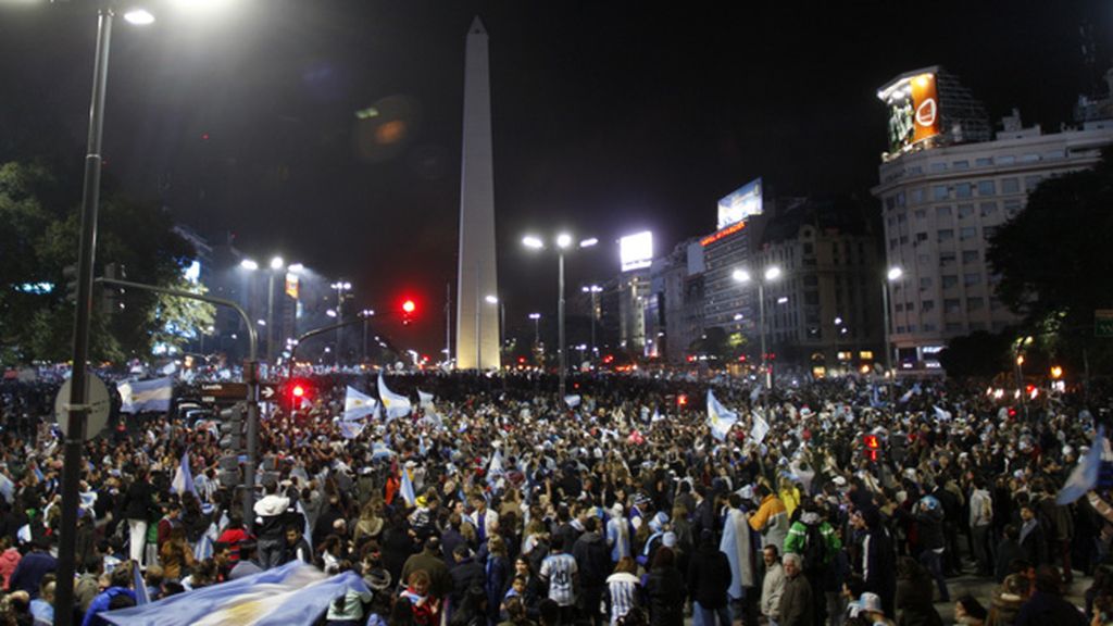 El Obelisco de Buenos Aires fue el lugar de celebración