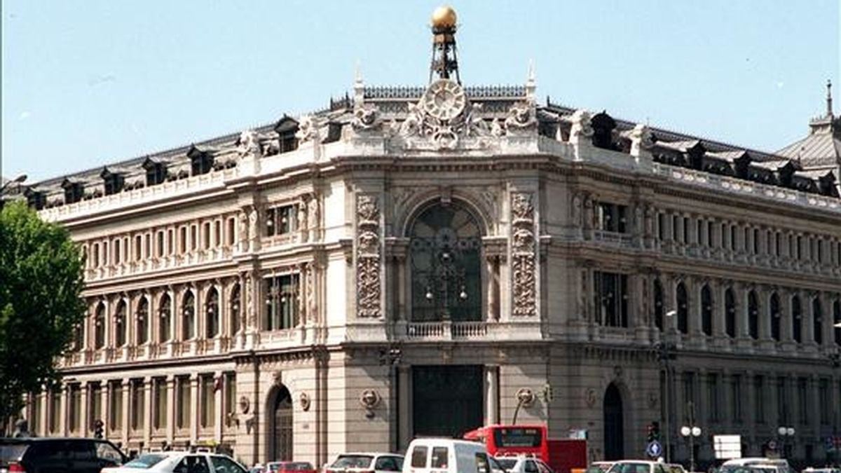 Fachada de la sede central del Banco de España, en Madrid. EFE/Archivo