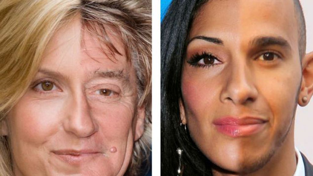 Rod Stewart y Penny Lancaster/ Lewis Hamilton y Nicole Scherzinger