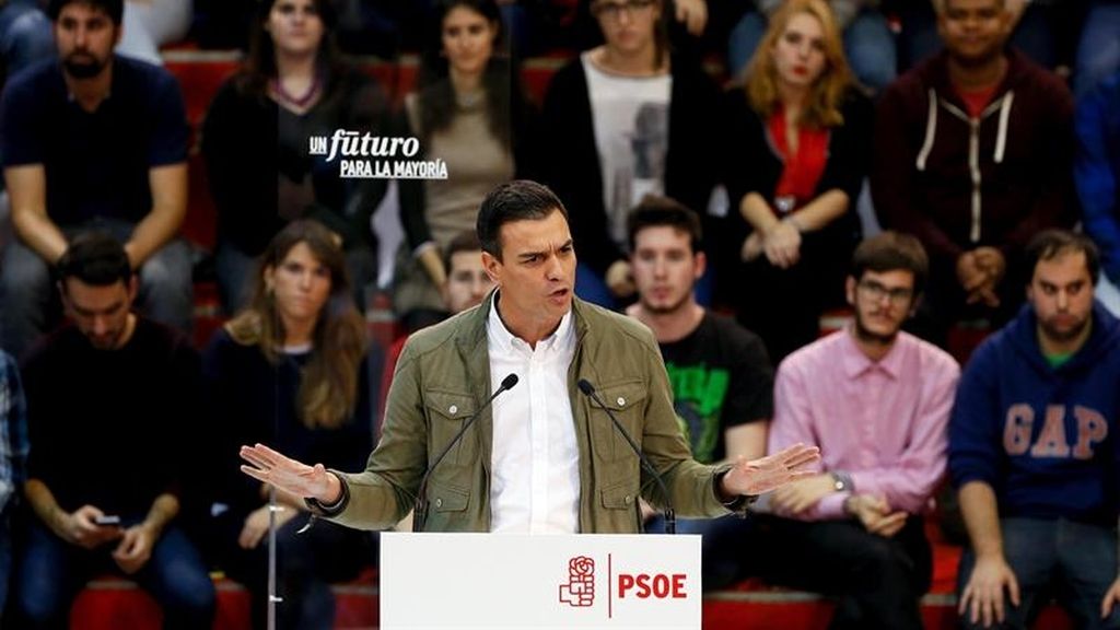 Pedro Sánchez, candidato del PSOE a la Moncloa