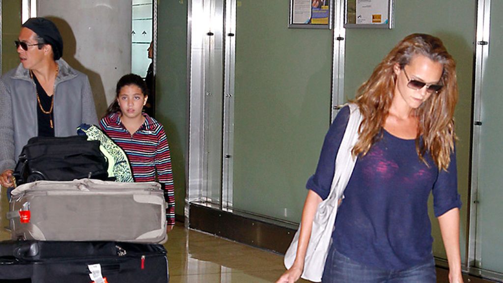 Shaila Dúrcal llega a Madrid