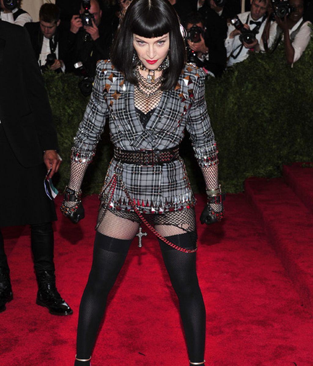 Madonna, Sarah Jessica Parker y Miley Cyrus, las más punk de la gala del MET