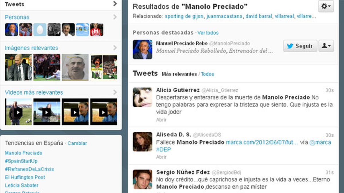 Twitter con Manolo Preciado