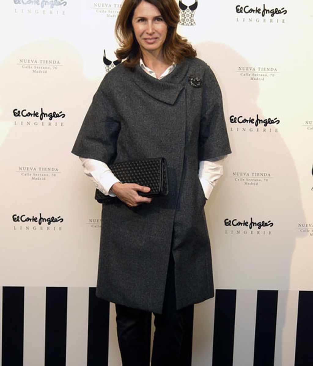 La periodista Ana García Siñeriz tampoco se perdió la inauguración