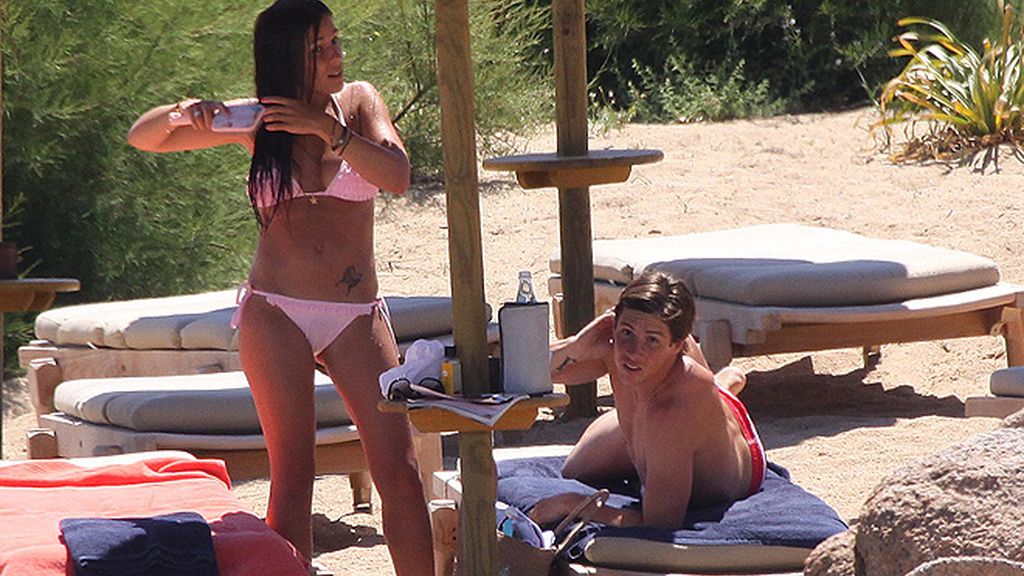 Torres y Olalla se relajan en Cerdeña