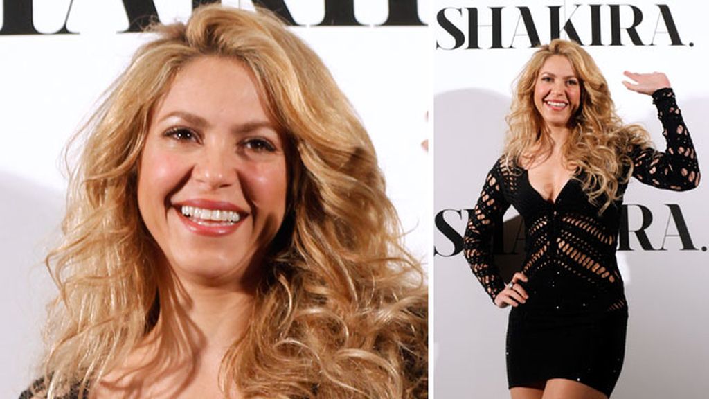 Shakira presenta disco con Piqué y le canta: "Sabía que estabas hecho para mí"