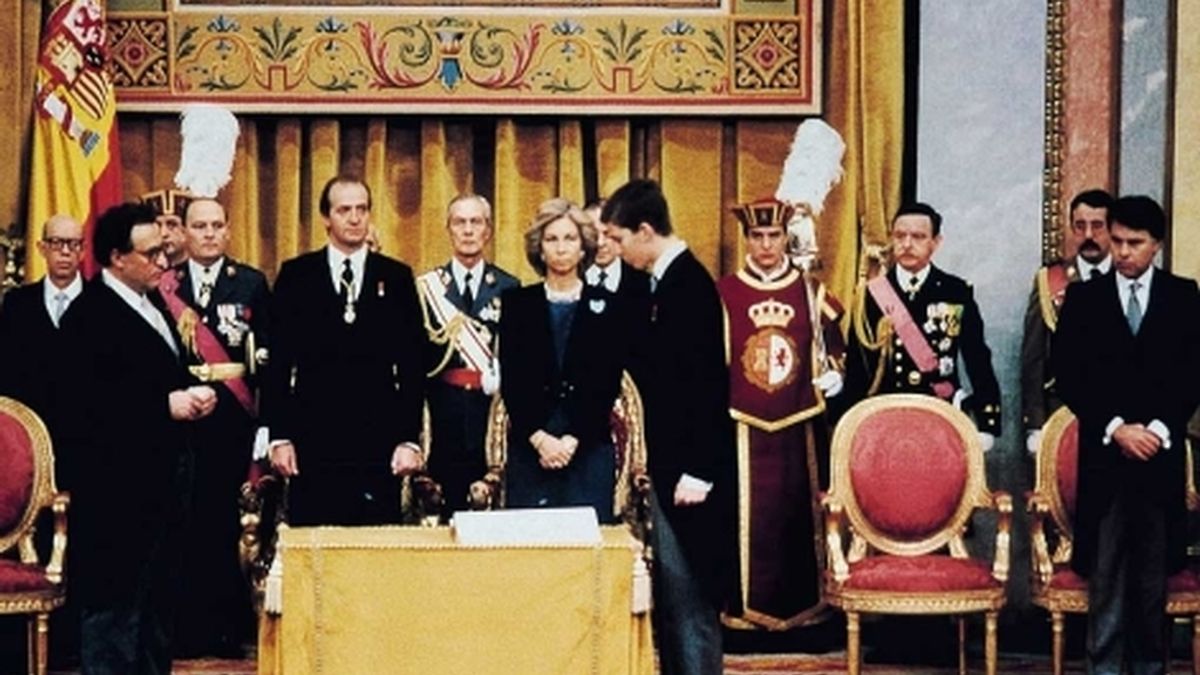 28 años después de jurar la Constitución, Don Felipe será proclamado Rey de España