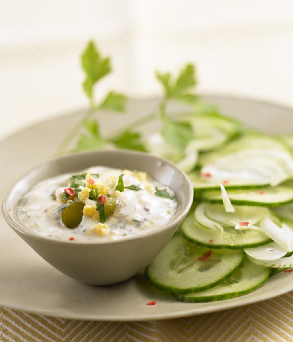 "La sopa es demasiado espesa y sabe muy fuerte" Lo que pasó realmente, fue que se estaba tomando una salsa...