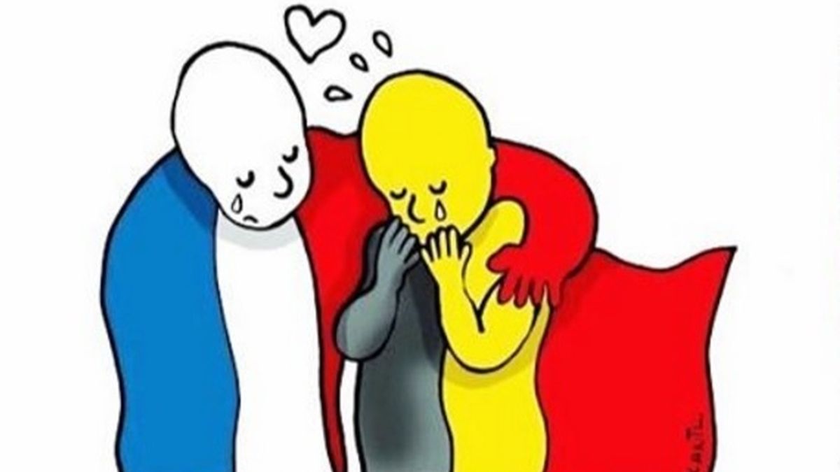 Solidaridad en Twitter por los atentados de Bruselas