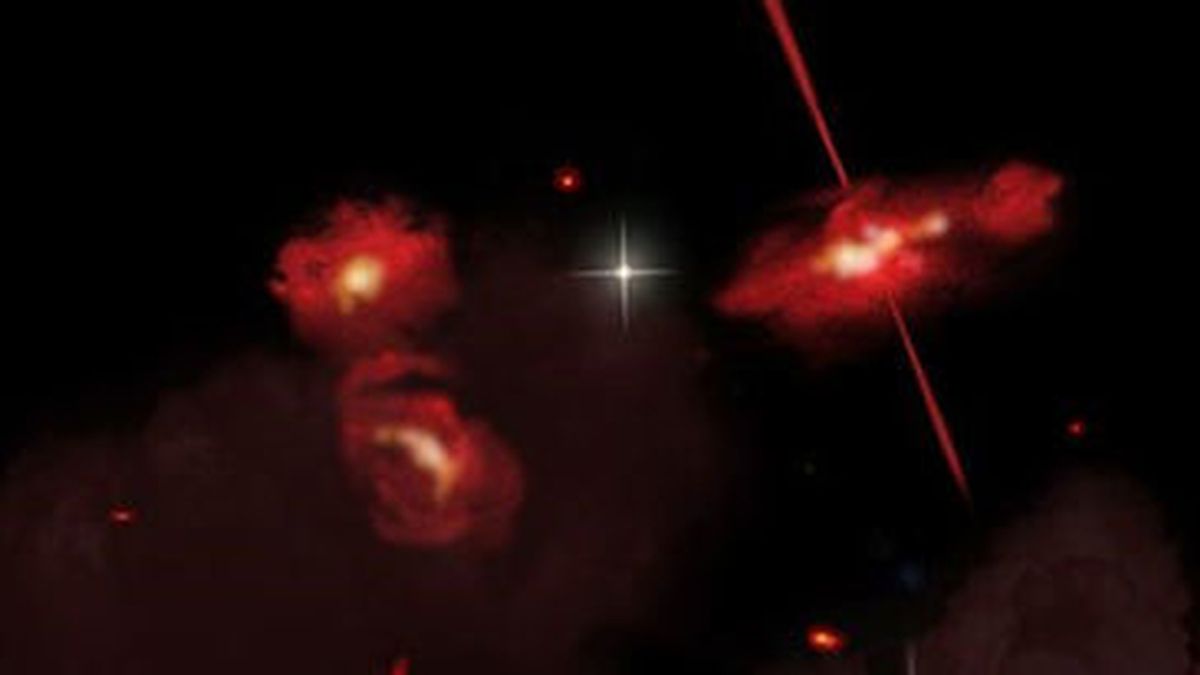 Nuevas galaxias muy rojas en el confín del Universo
