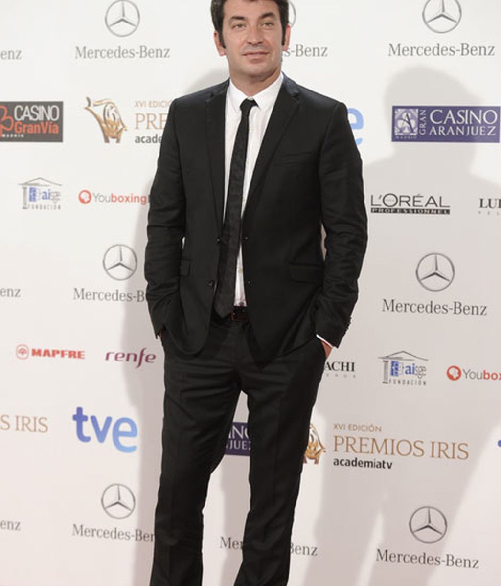 El presentador Arturo Valls en los Premios Iris