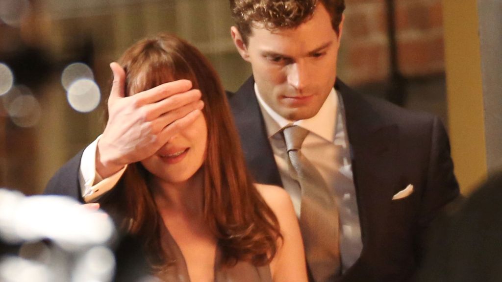 Nuevas imágenes de Dakota y Jamie durante el rodaje