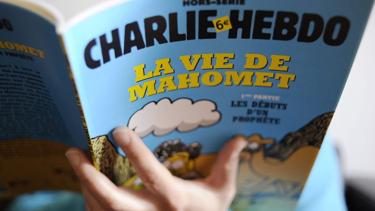 Charlie Hebdo vuelve a utilizar la imagen de Mahoma